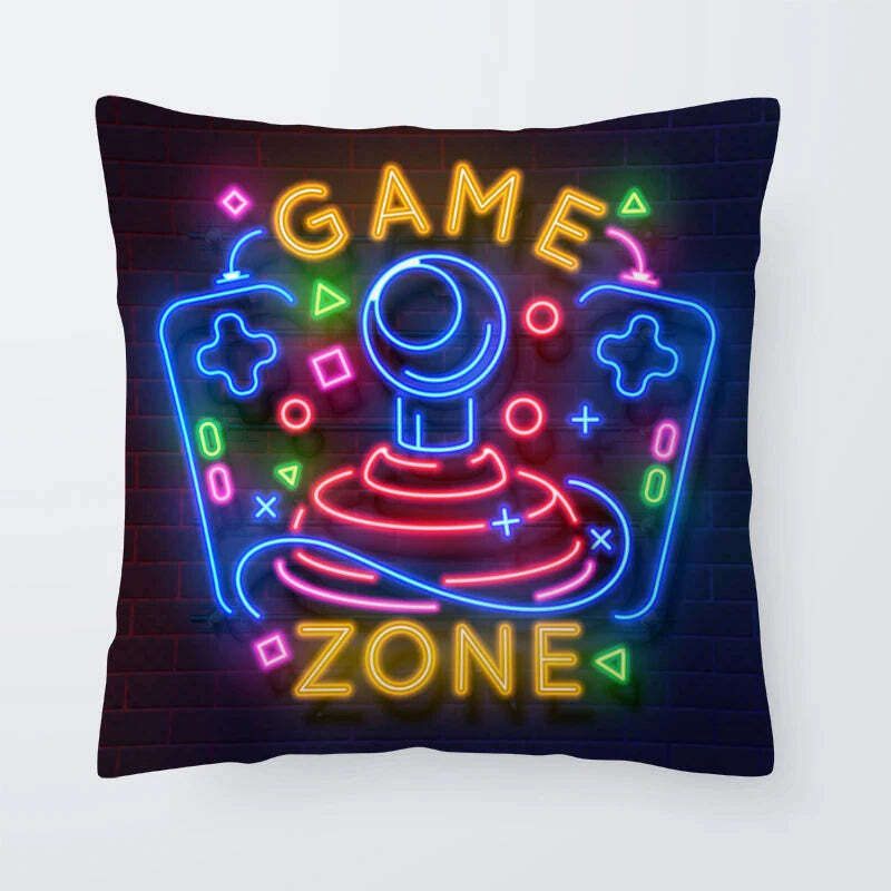 Image of Super hot gaming fan pillowcase for video game enthusiasts