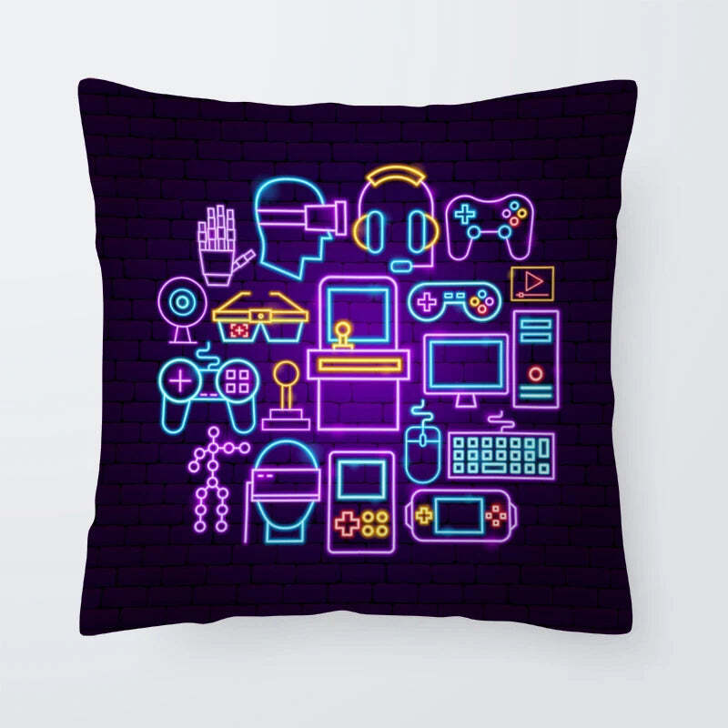 Image of Super hot gaming fan pillowcase for video game enthusiasts