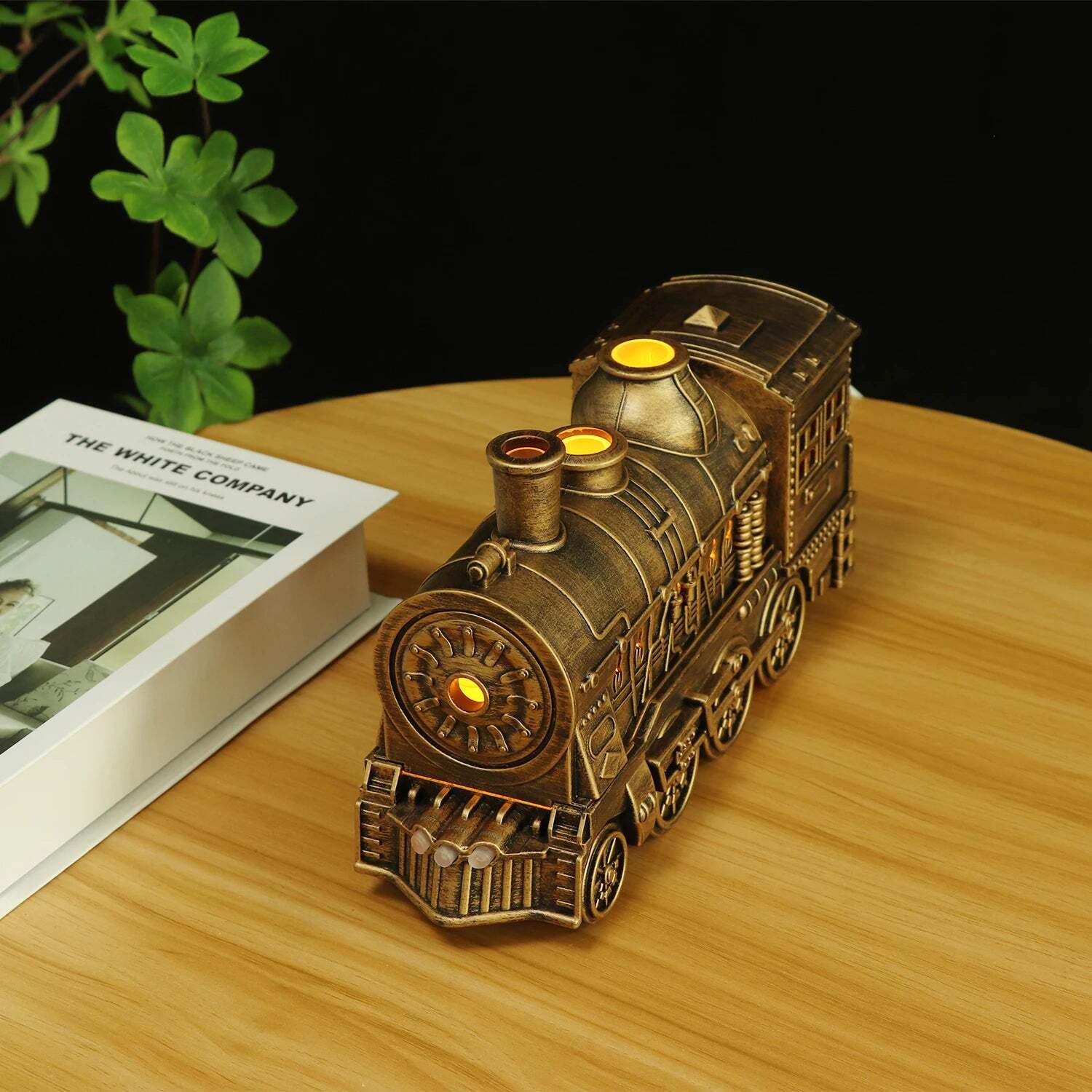 Image of Train air humidifier with ultrasonic aromatherapy and remote control