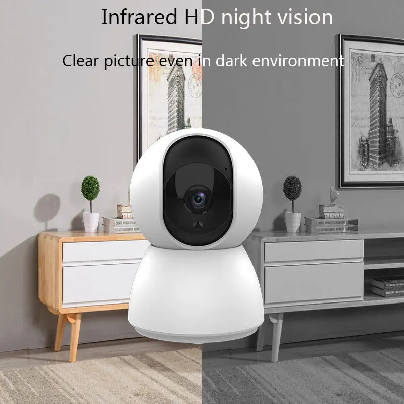 Image of Tuya 1080P smart mini WiFi indoor surveillance camera with automatic tracking and two-way audio