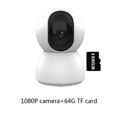 Image of Tuya 1080P smart mini WiFi indoor surveillance camera with automatic tracking and two-way audio