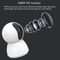 Image of Tuya 1080P smart mini WiFi indoor surveillance camera with automatic tracking and two-way audio