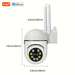 Image of Tuya smart WiFi indoor camera with two-way audio and motion detection