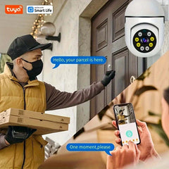 Image of Tuya smart WiFi indoor camera with two-way audio and motion detection