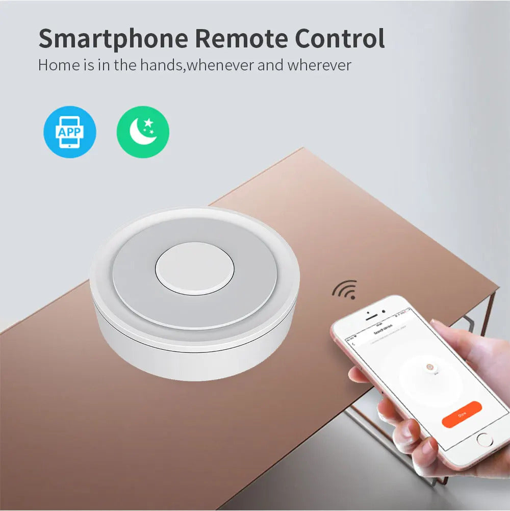 Image of Tuya Zigbee 3.0 hub for smart home control with app and voice compatibility