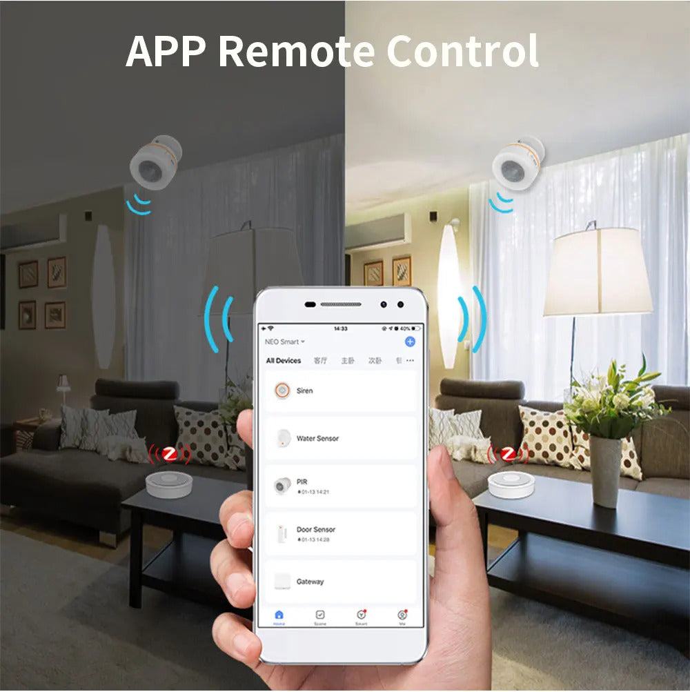 Image of Tuya Zigbee 3.0 hub for smart home control with app and voice compatibility