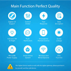 Image of Tuya Zigbee 3.0 hub for smart home control with app and voice compatibility