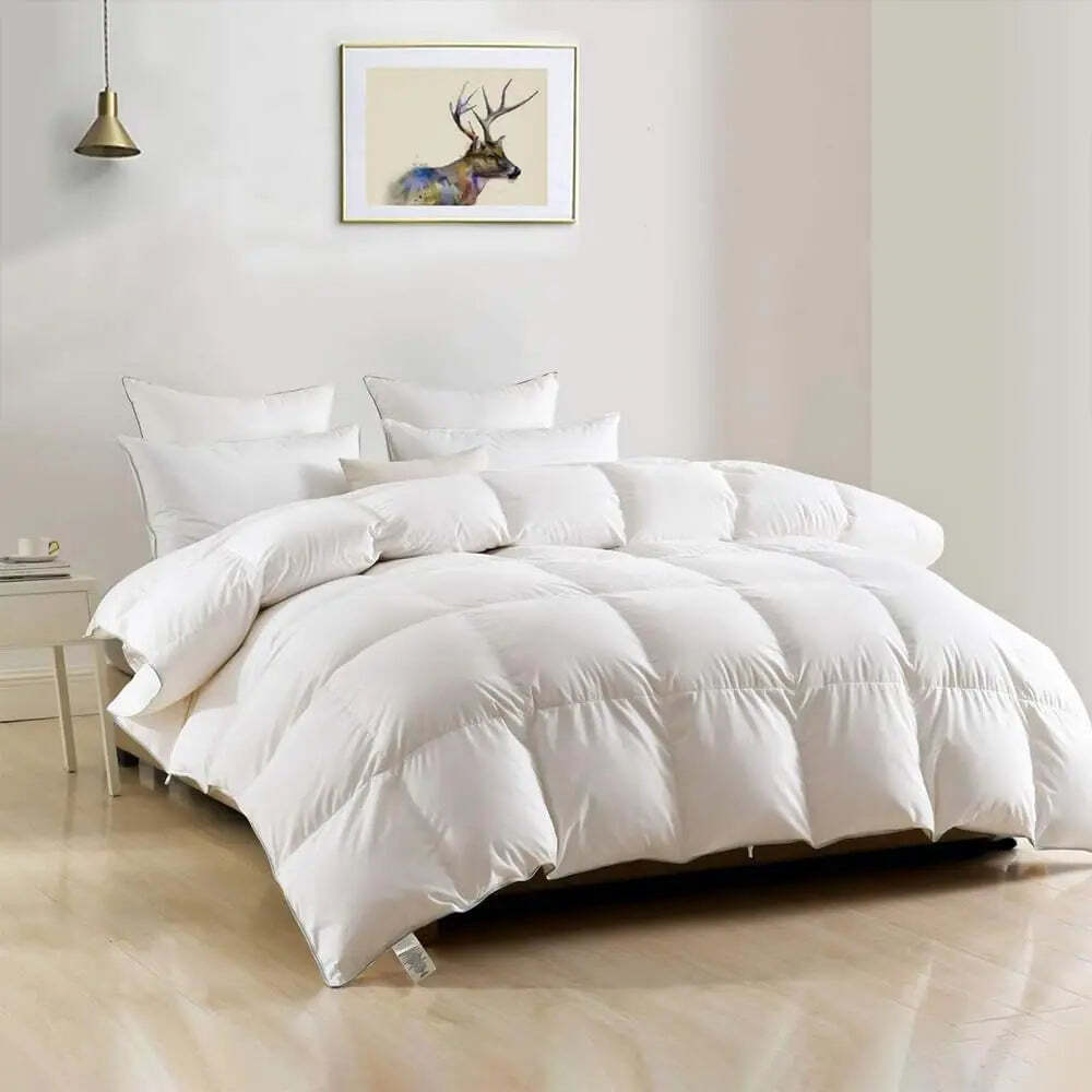 Image of Ultra soft cooling down comforter with 100% cotton cover and ethical filling