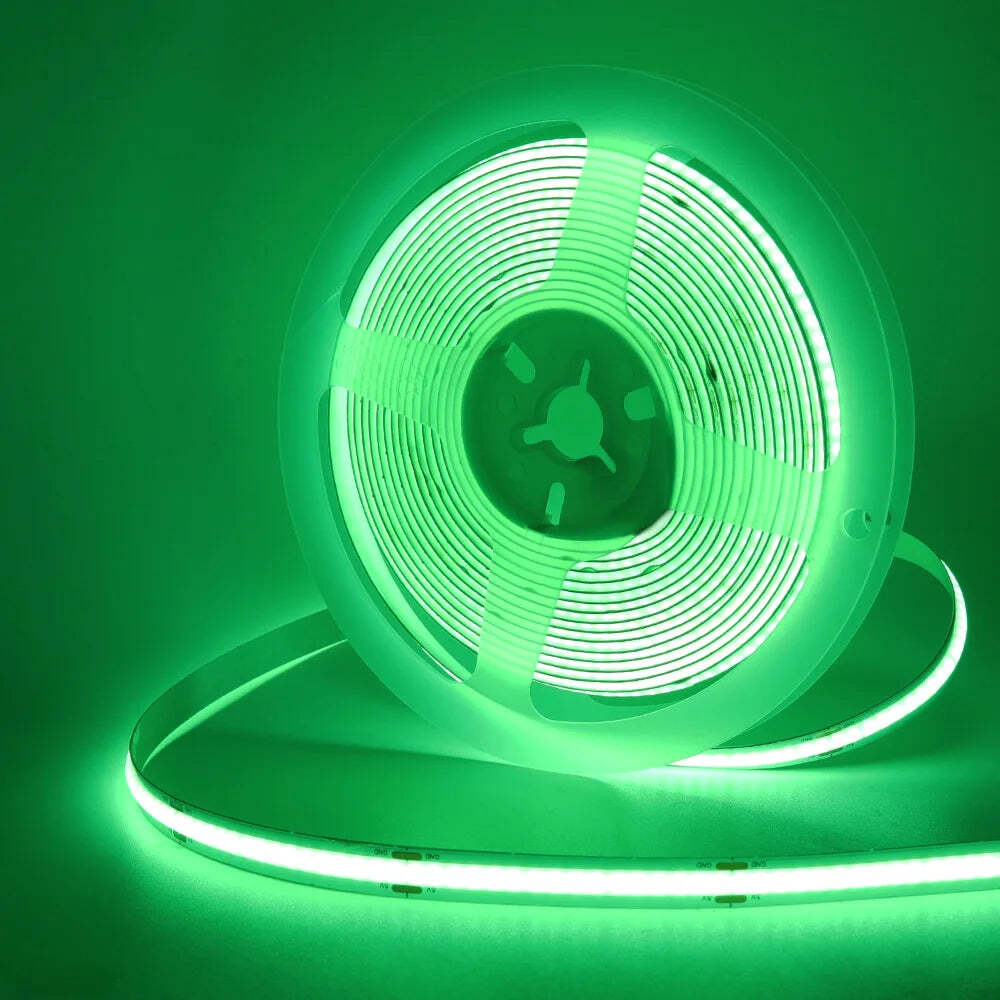 Flexible 5V COB LED strip light for home decor and TV backlighting