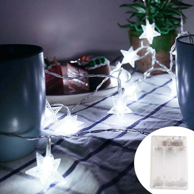 LED string lights for outdoor and indoor decor, perfect for parties and weddings