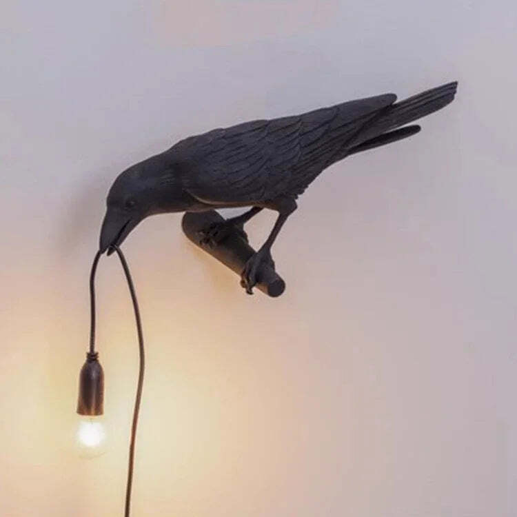 Lively bird table lamp for bedroom and living room decor