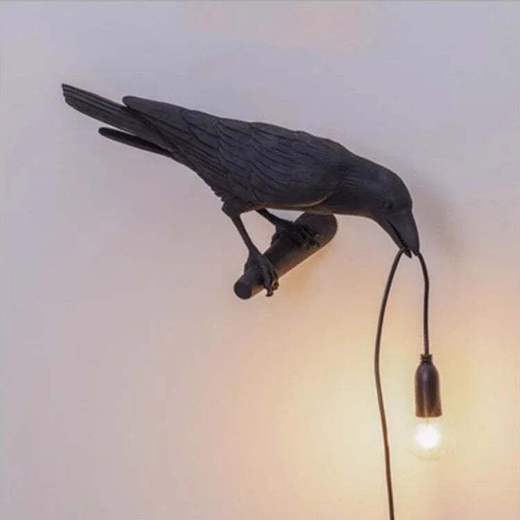 Lively bird table lamp for bedroom and living room decor