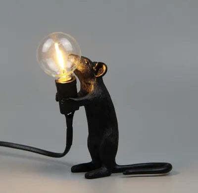 Nordic cartoon mouse lamp for home and office decor