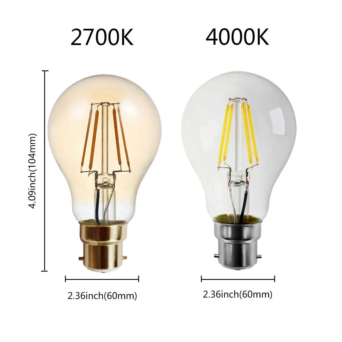 Retro Edison LED filament bulbs for home and office lighting