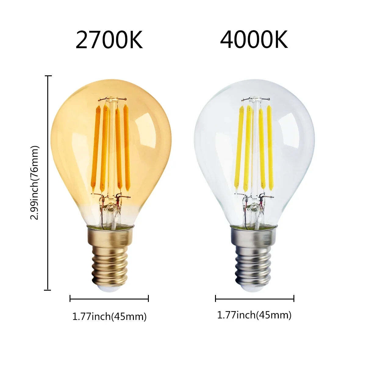 Retro Edison LED filament bulbs for home and office lighting