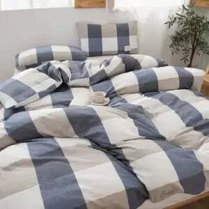 Scandinavian style duvet cover for all seasons