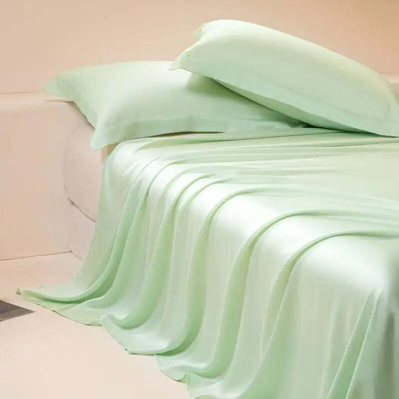 Silky eucalyptus lyocell cooling bed sheet for a luxurious sleep experience