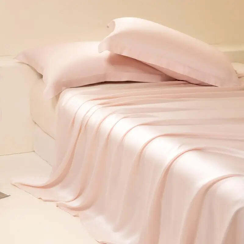 Silky eucalyptus lyocell cooling bed sheet for a luxurious sleep experience