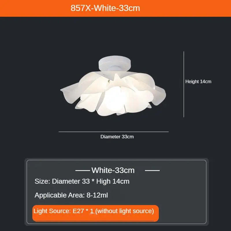 Simple modern LED chandelier for dining room and bedroom décor