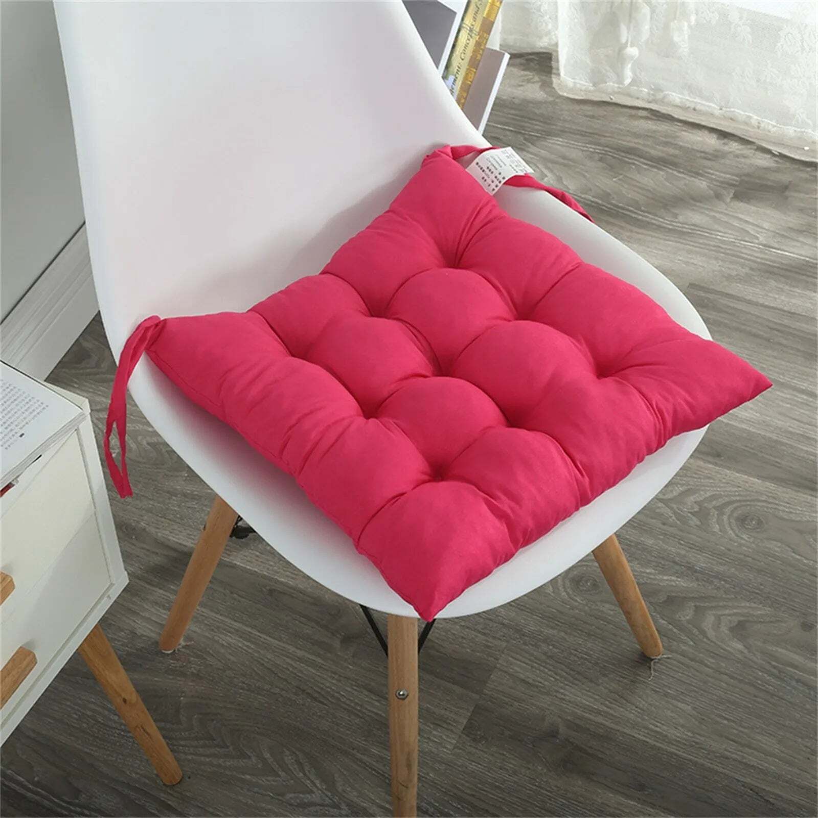 Soft cotton chair cushion for office, home, or car use