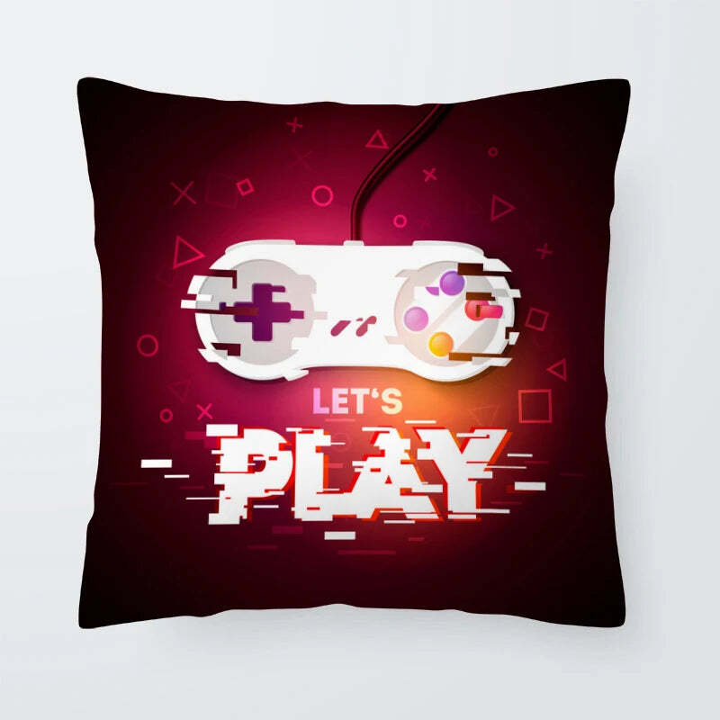 Super hot gaming fan pillowcase for video game enthusiasts